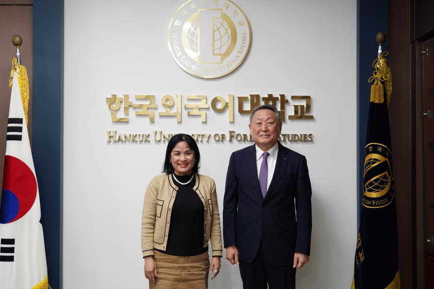 베트남 호치민국립대학교 인문사회과학대학 총장단, 한국외대 방문 대표이미지